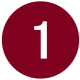1 number icon