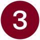 3 number icon